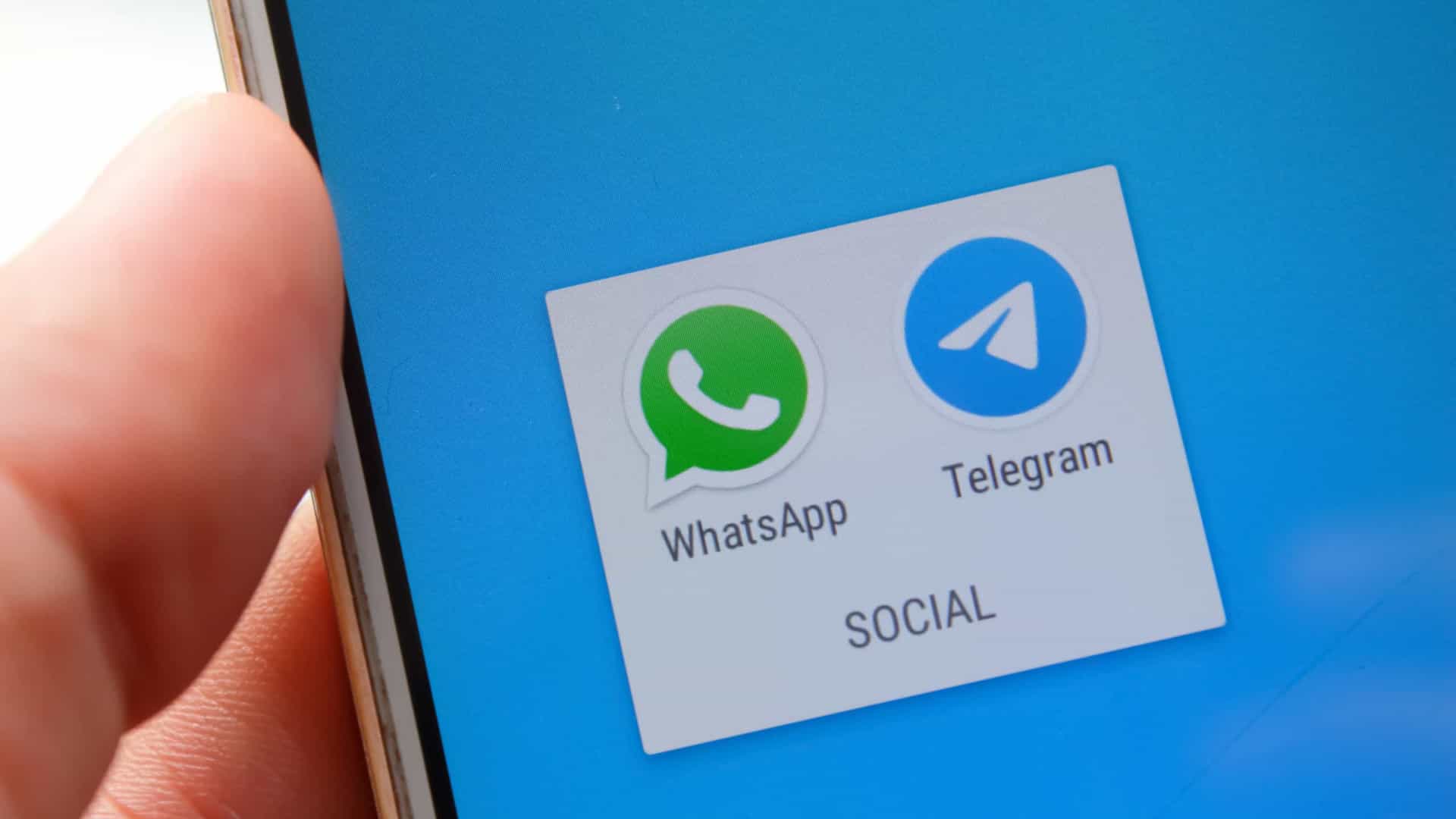 whatsapp e telegram